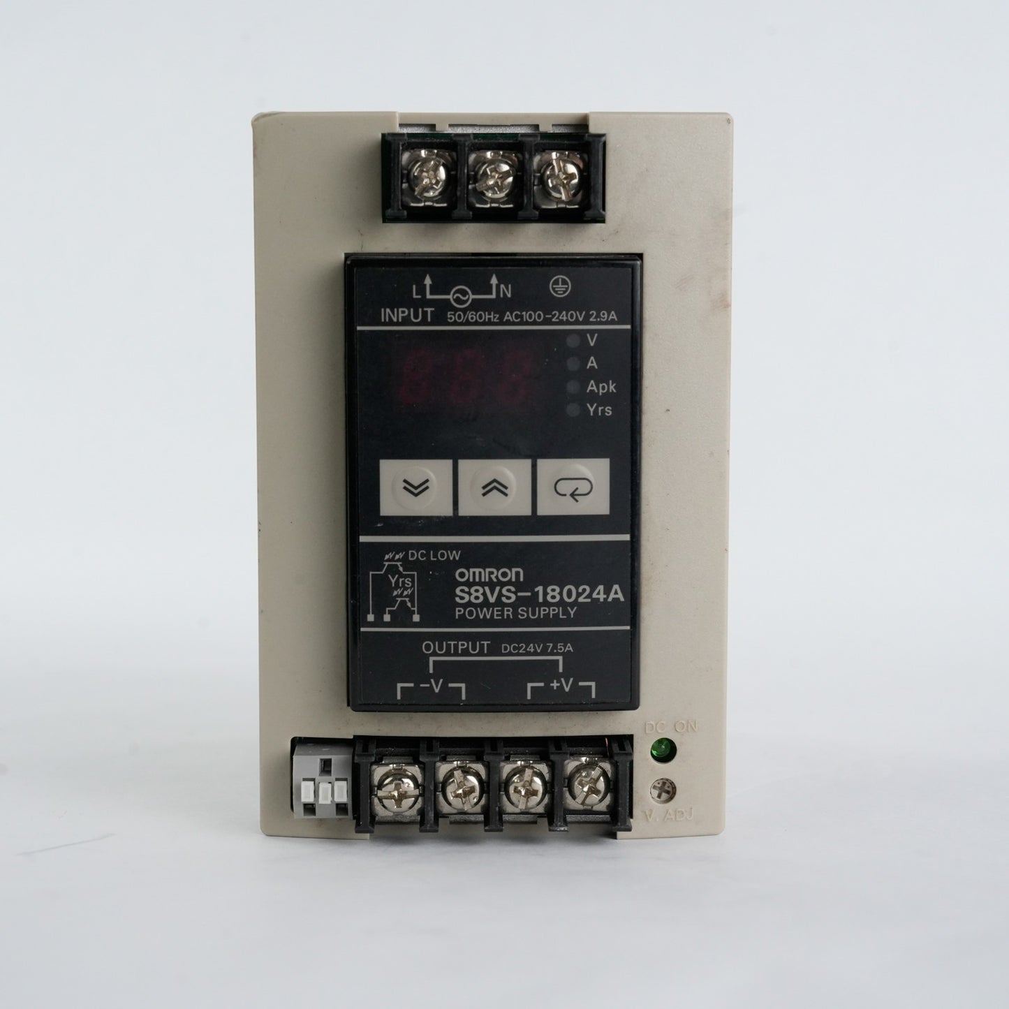 Omron S8VS-18024A /ED2 Power Supply AC100-240V 2.9A S8VS18024A