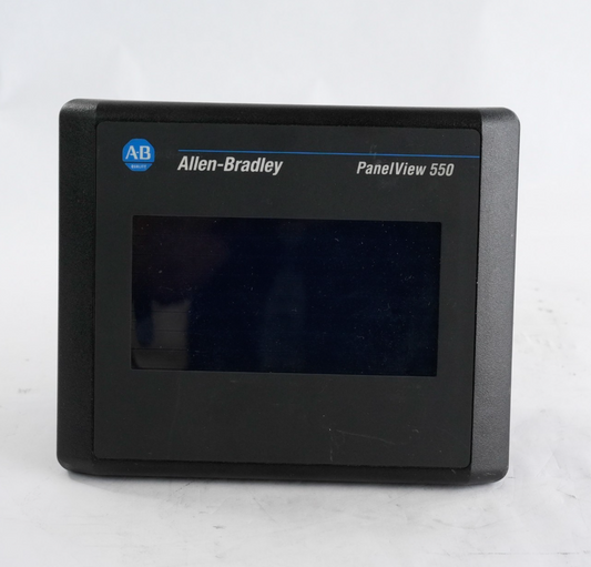 Allen Bradley 2711-T5A16L1 Ser B Rev B FRN 4.41 Panelview 550 HMI Module 24VDC