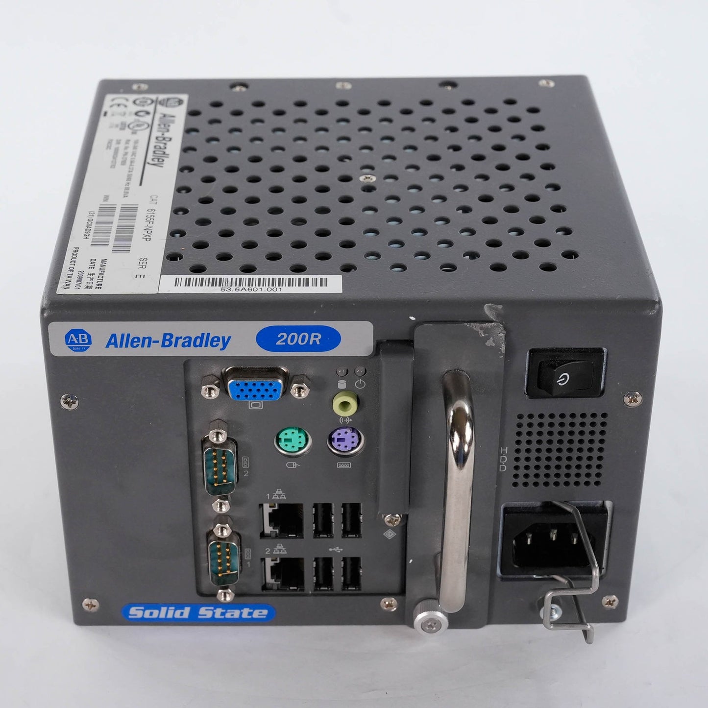 Allen Bradley 6155F-NPXP Ser E VersaView 700R Non-Display Industrial PC Computer