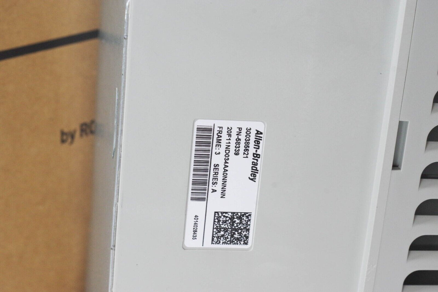 2023 Allen Bradley 20F11ND034AA0NNNNN /A 753 AC Drive Ser A 25HP -Open Box