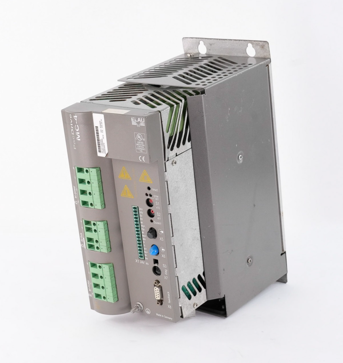 Schneider Electric Elau MC-4/11/22/400 PacDrive MC-4 Servo Drive (FW V22.01)