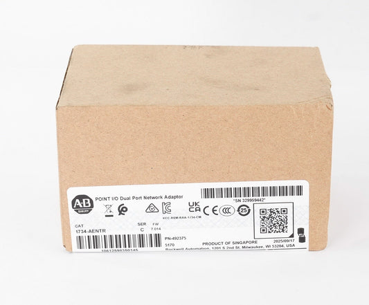 Allen-Bradley 1734-AENTR /C Point I/O Dual Port Network Adapter - Sealed Surplus