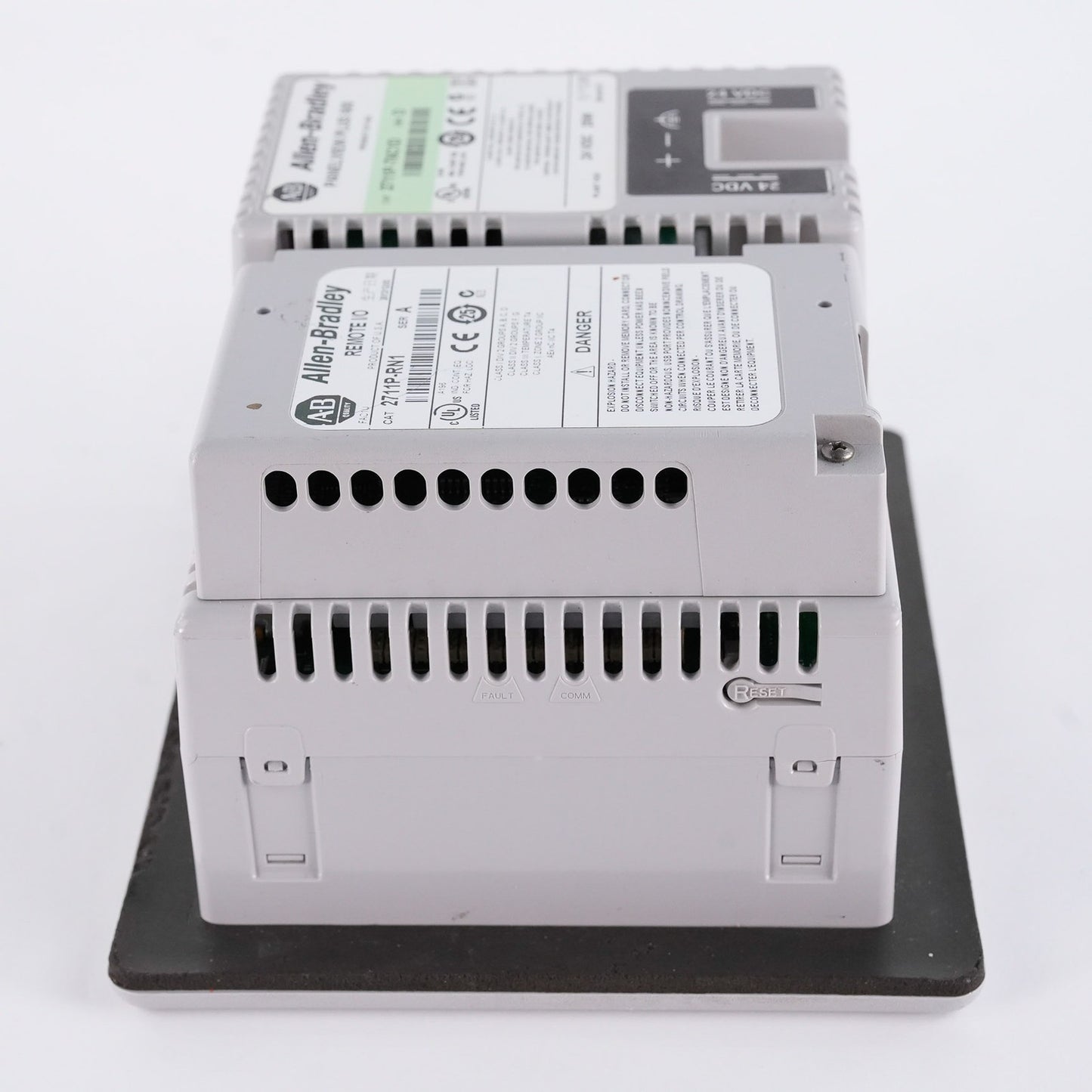 Allen Bradley 2711P-T6C1D /D PanelView Plus 600 Display + 2711P-RN1/A Remote I/O