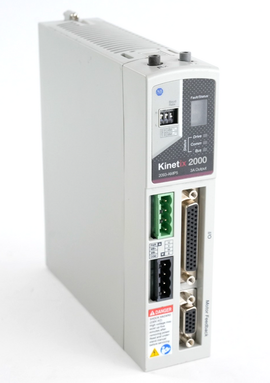 Allen Bradley 2093-AMP5 /A Kinetix 2000 230V 0.9kW 3A Servo Drive - Refurbished