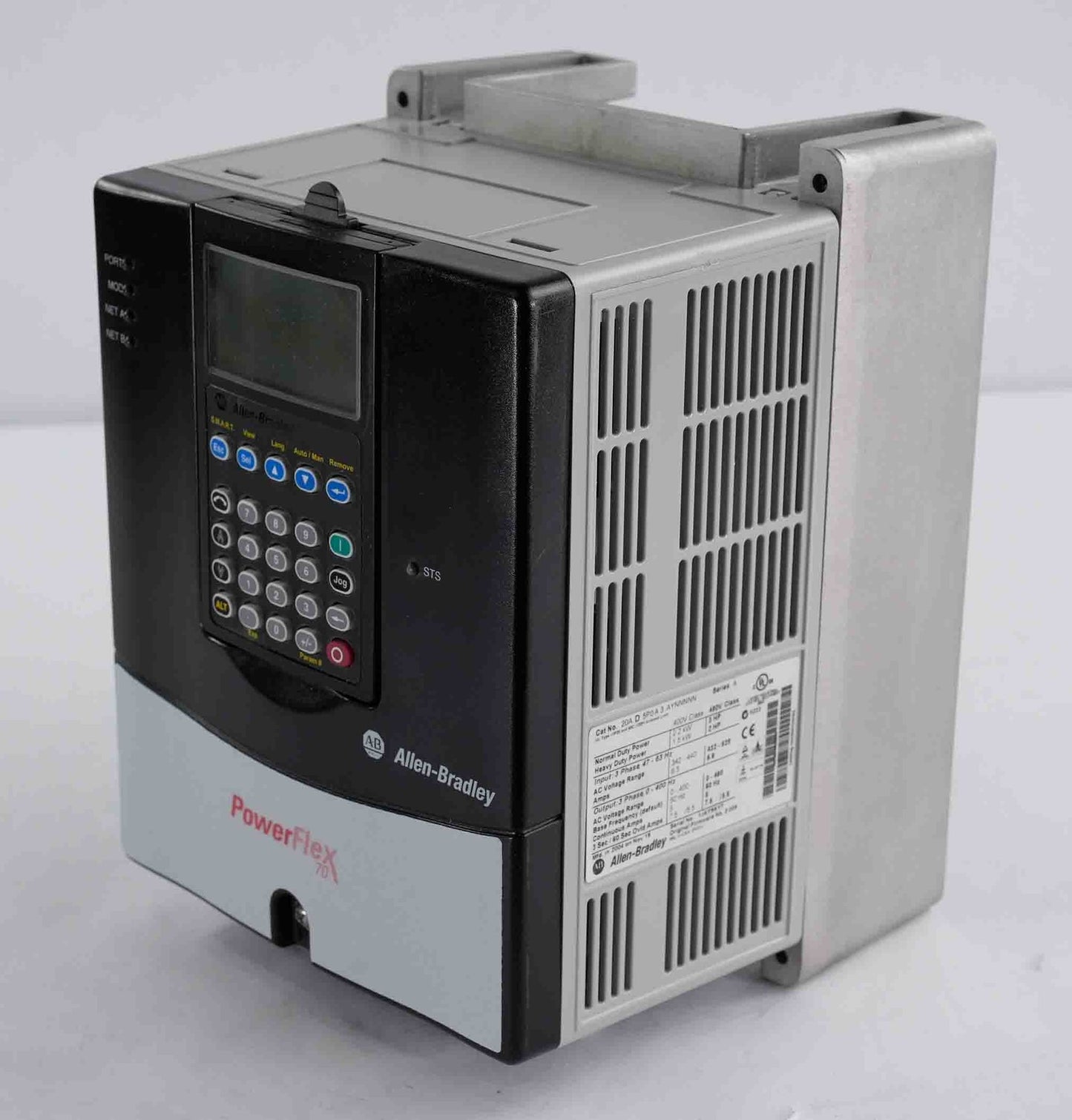 Allen Bradley 20AD5P0A3AYNNNNN /A PowerFlex 70 AC Drive 480V 3HP 3-Phase