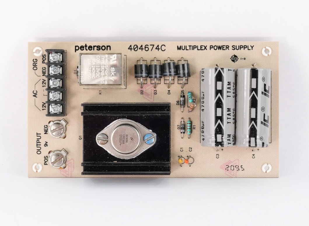 Peterson 300674C / 404674C Multiplex Power Supply