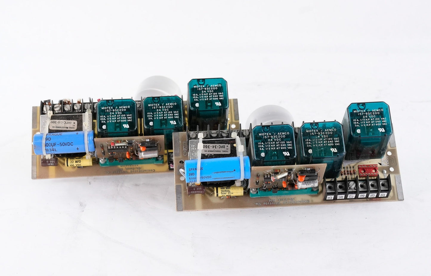 Consolidated Electric CMC12 Duplex Controller-Alternator - No Test Switchplate