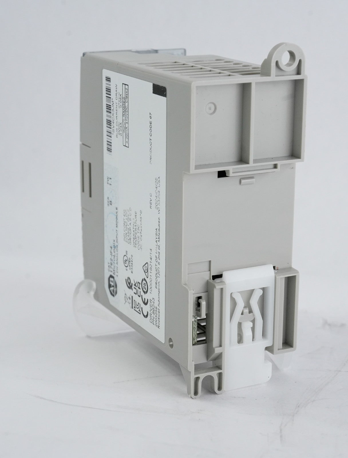 Allen Bradley 1762-IF4 /B FW 1.1 MicroLogix Analog Input Module 4-Channel