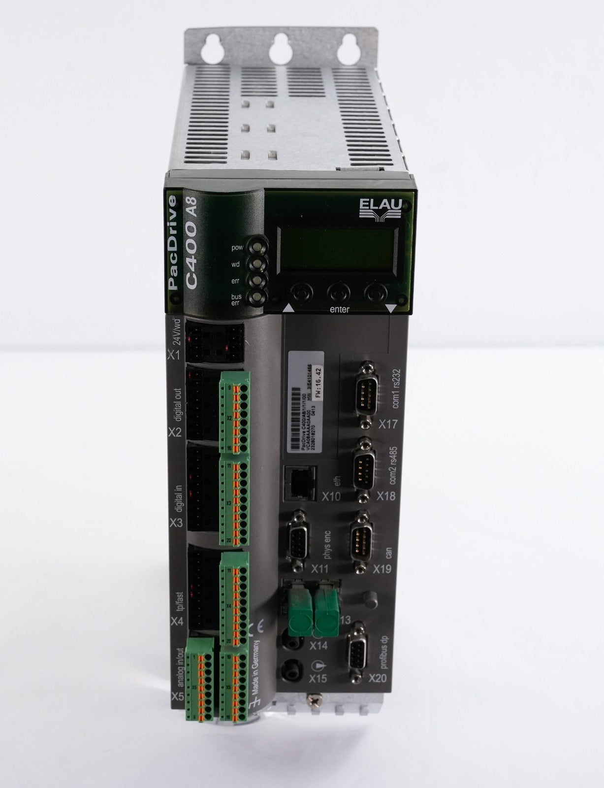 Schneider Electric C400/A8/1/1/1/00 PacDrive Servo Drive Controller -Refurbished