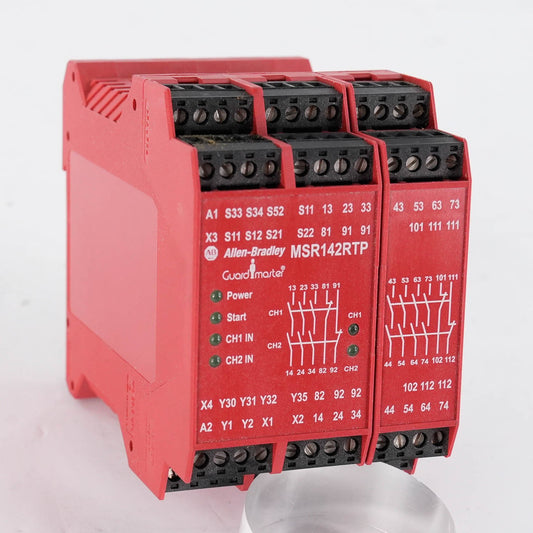 Allen Bradley 440R-G23215 Ser A MSR142RTP Guardmaster Minotaur Safety Relay