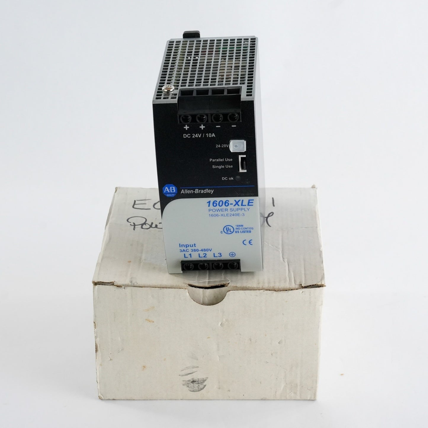 Allen Bradley 1606-XLE240E-3 /A Power Supply 3-Phase 24V 10A 240W - Open Box