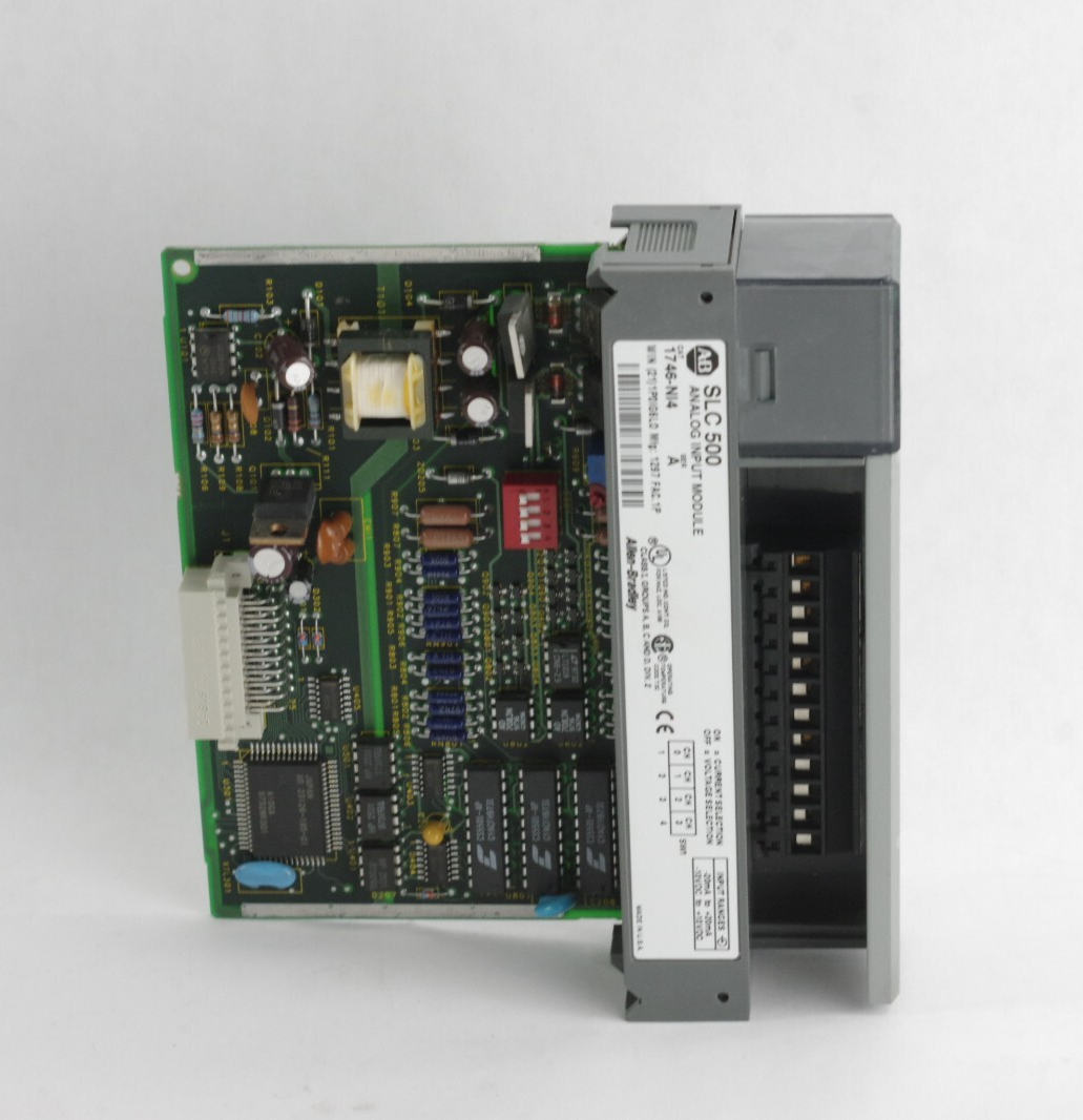 Allen Bradley 1746-NI4 /A SLC 500 Analog Input Module w/ Cover