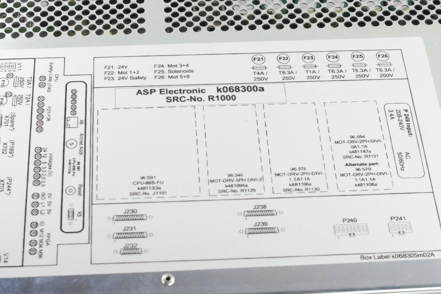 ASP Electronic K068300A R1000 / Nexpress K065801A_03