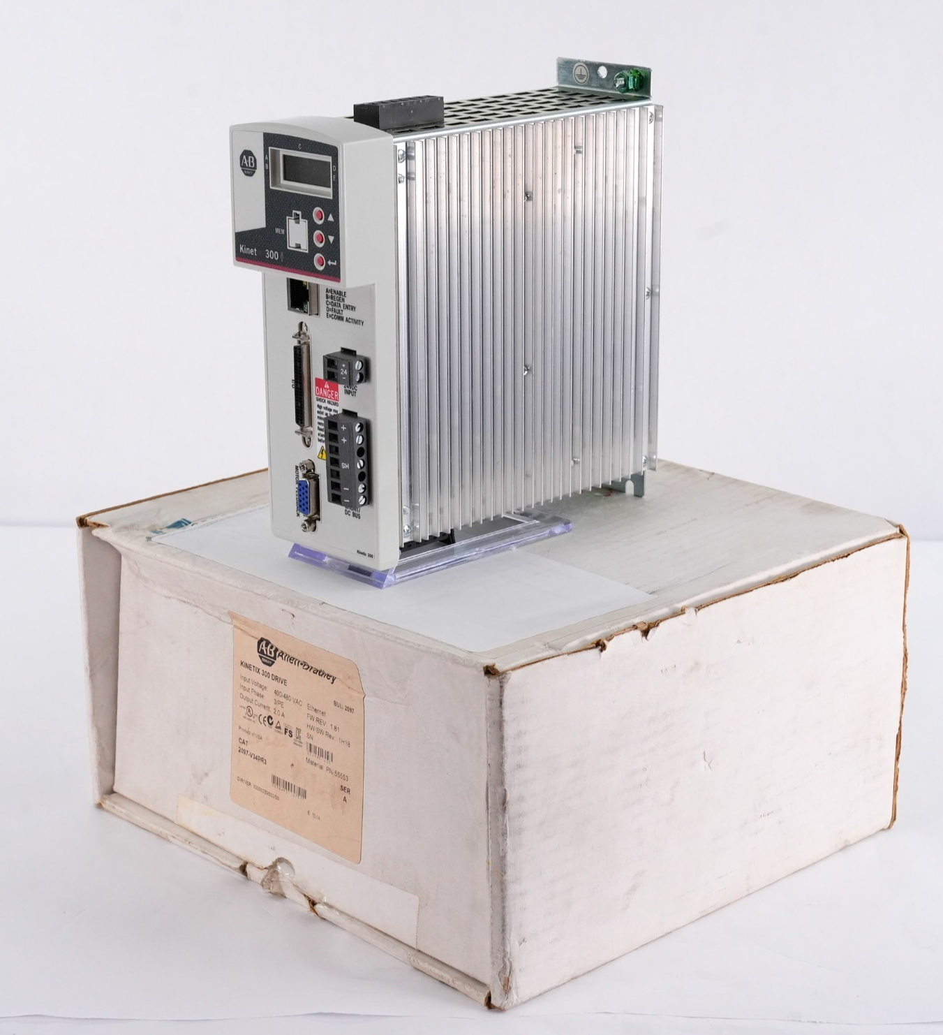 Allen Bradley 2097-V34PR3 /A Kinetix 300 Servo Drive 480V 3ph - Installed