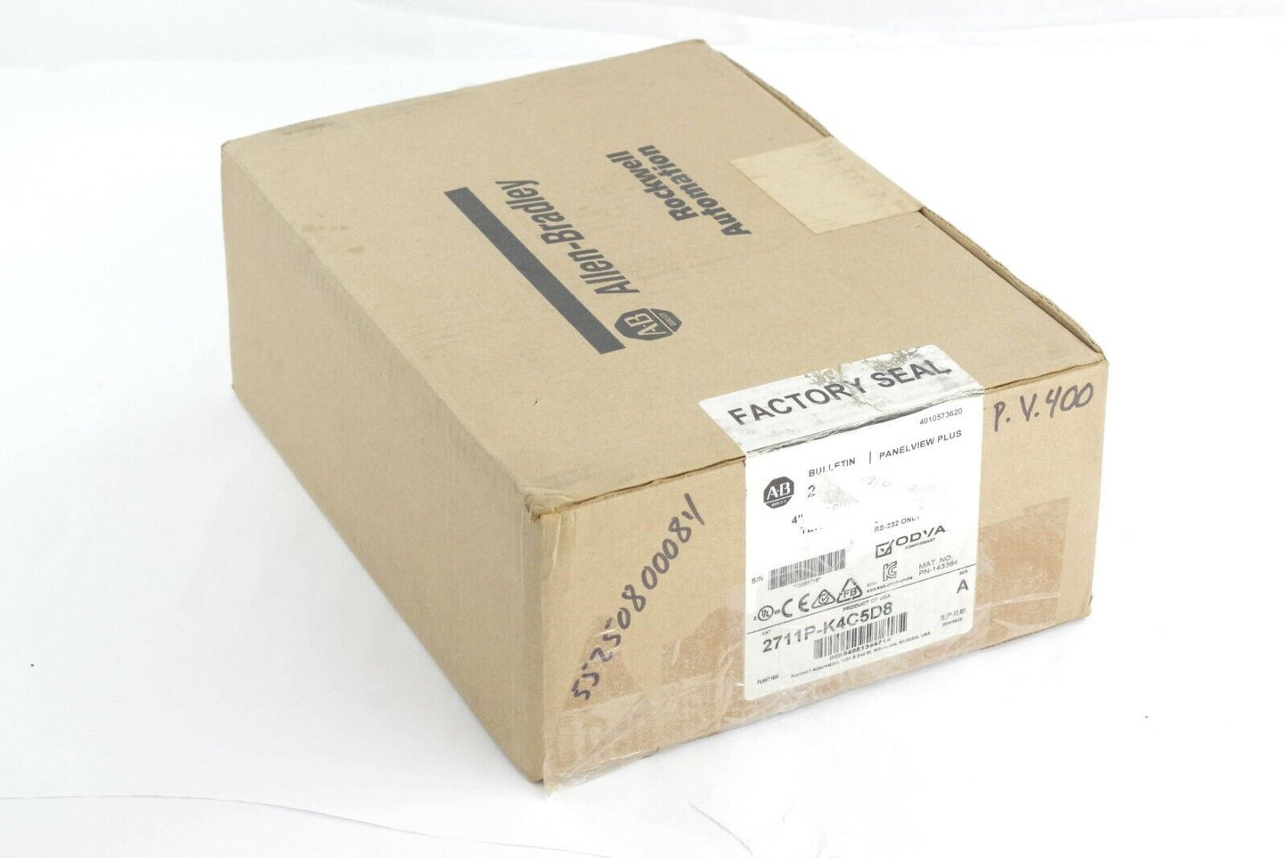 2019 Allen Bradley Panelview Plus 6 2711P-K4C5D8 Ser A - New Surplus