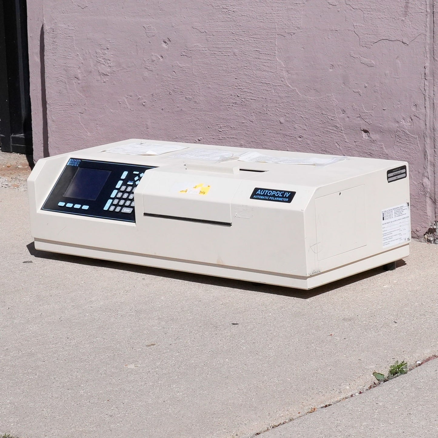 Rudolph Research AP IV_6W Automatic Polarimeter APIV6W Untested