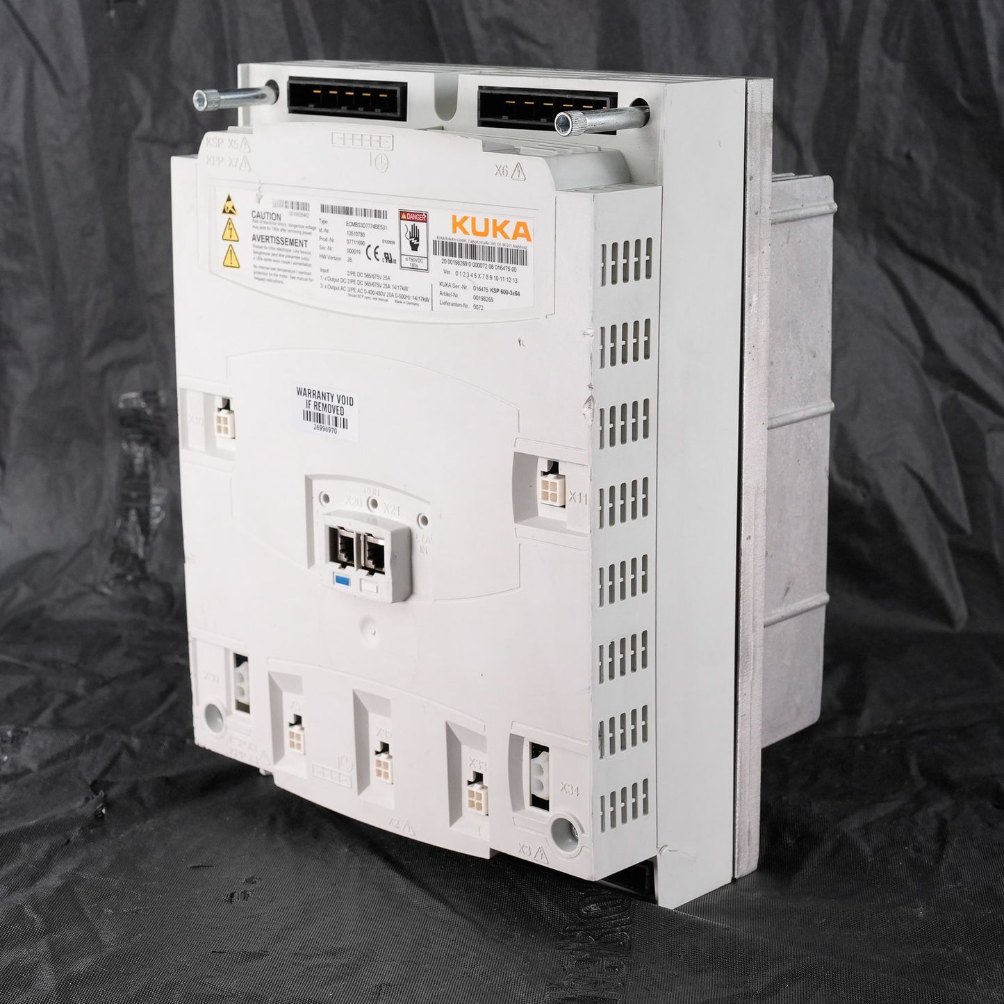 KUKA KSP 600-3x64 ECMBS3D7774BE531 Servo Drive Controller Module KSP600-3x64
