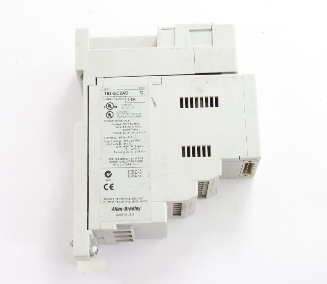 Allen Bradley 193-EC2AD Series C E3 Plus / 193-ECPM2 Series A