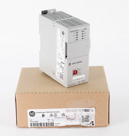 Allen Bradley 1769-L33ER /A CompactLogix 5370 Controller 2MB ENet - Open Box