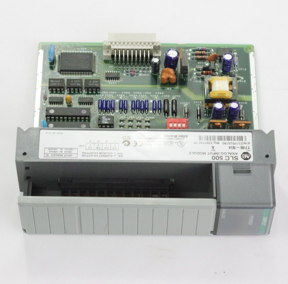 Allen Bradley 1746-NI4 Ser A SLC 500 Analog Input Module 1746NI4