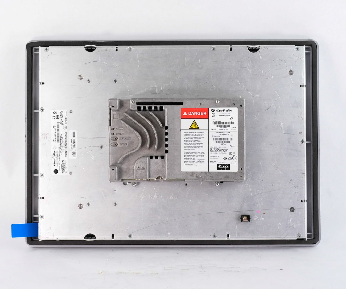 Allen Bradley 2711P-K15C4D8 /A PanelView Plus 1500 RDK15C Display + RP8D/B Logic