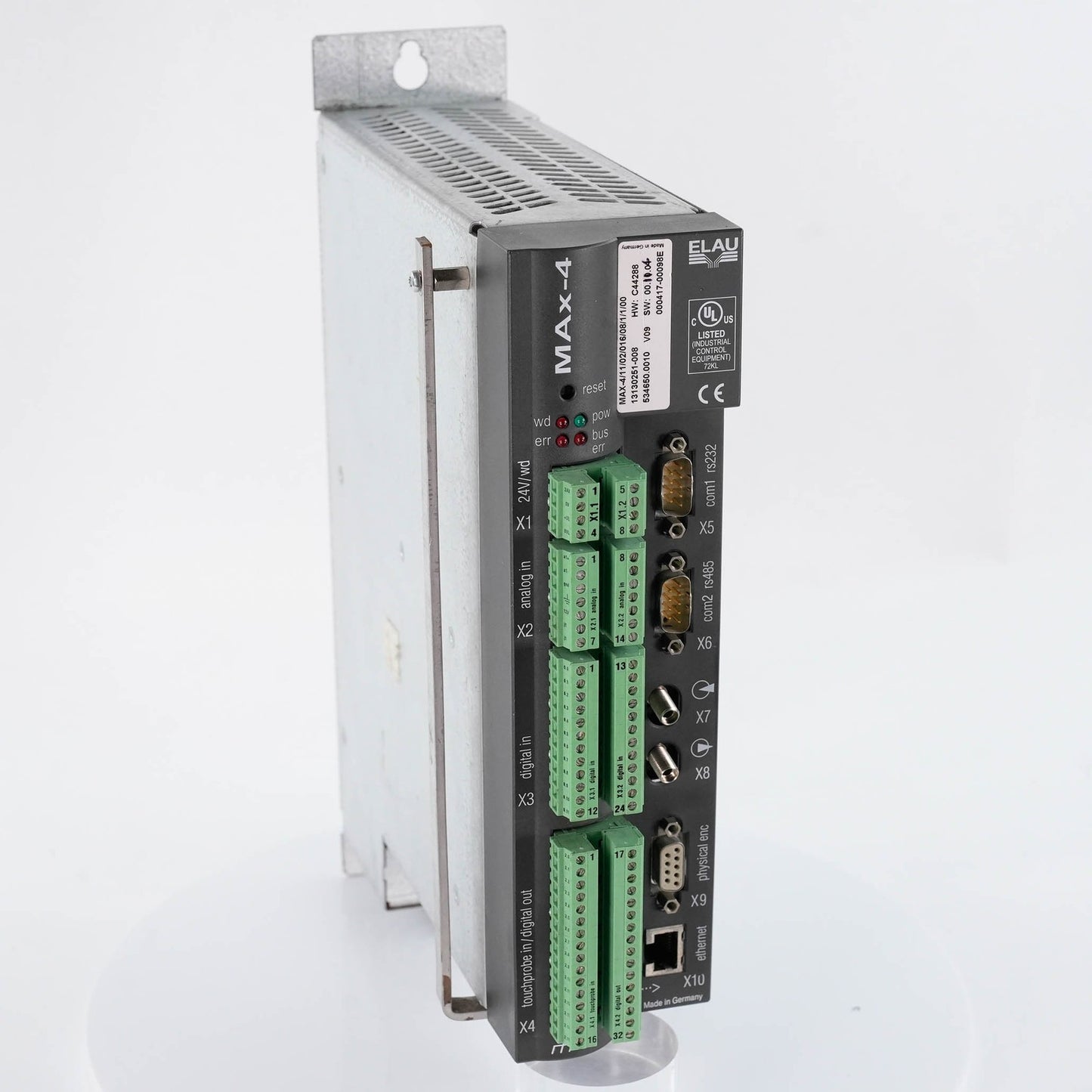 ELAU MAX-4/11/02/016/08/1/1/00 MAX-4 PacDrive Controller MAX41102016081100