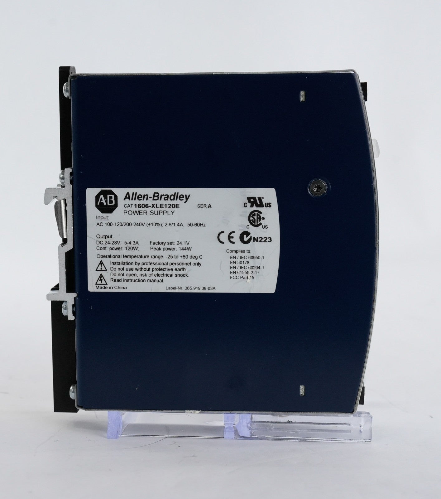 Allen Bradley 1606-XLE120E /A Power Supply 5-4.3A DC24V 1606XLE120E