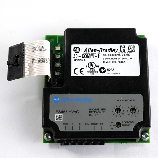 Allen Bradley 20-COMM-H /A PowerFlex 700 HVAC Adapter 2.015 20COMMH