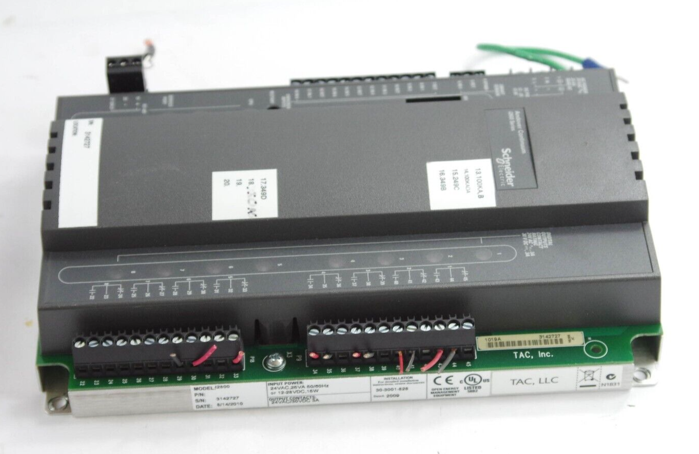 Schneider Electric Andover Continuum i2800 Infinet System Controller 124VAC 25VA