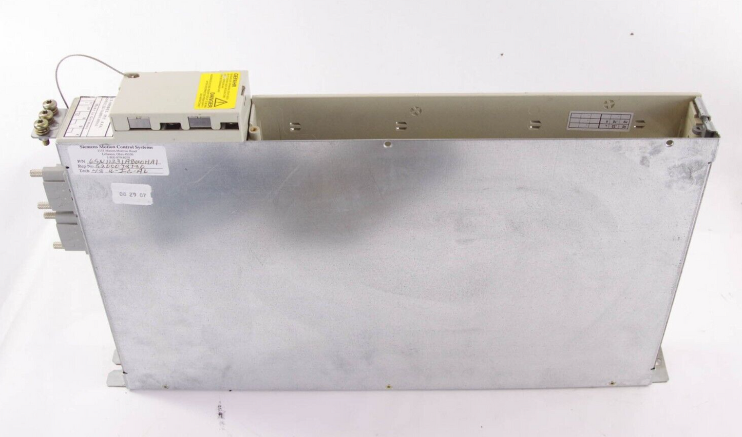 Siemens 6SN1123-1AB00-0HA1 / 6SN11231AB000HA1 Simodrive - For Parts or Repair