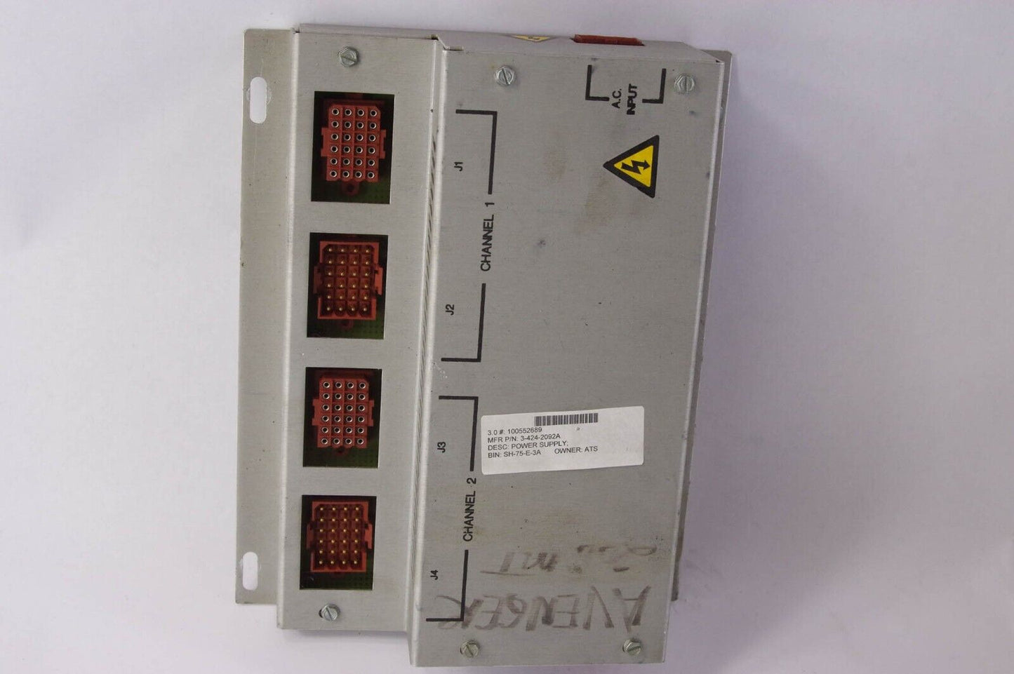 Cincinnati Milacron Power Supply 3-424-2092A / 34242092A Rev. A GT3