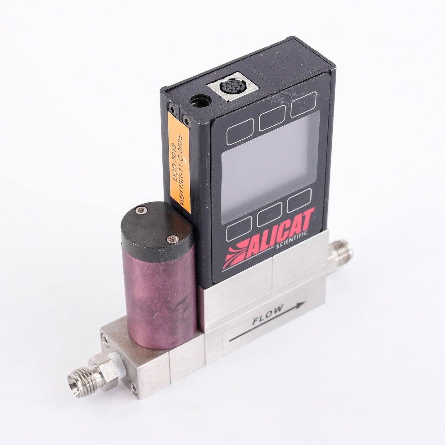 Alicat Scientific MCS-1SLPM-D/5M Mass Flow Controller 5" w/ Display MCS1SLPMD5M