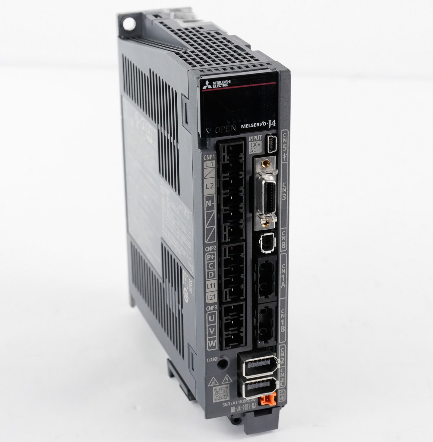 Mitsubishi Melservo-J4 MR-J4-20B1-RJ AC Servo Drive 200W MRJ420B1RJ