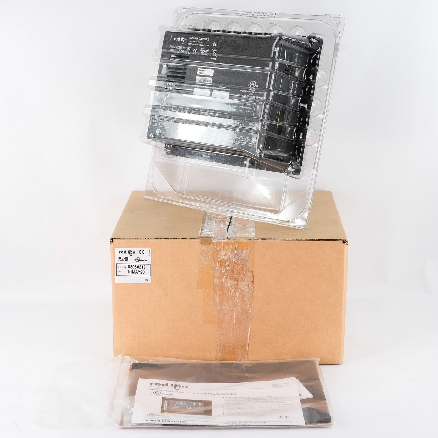 Red Lion Controls G308A210 G3 HMI Display Panel G308A2 - Open Box