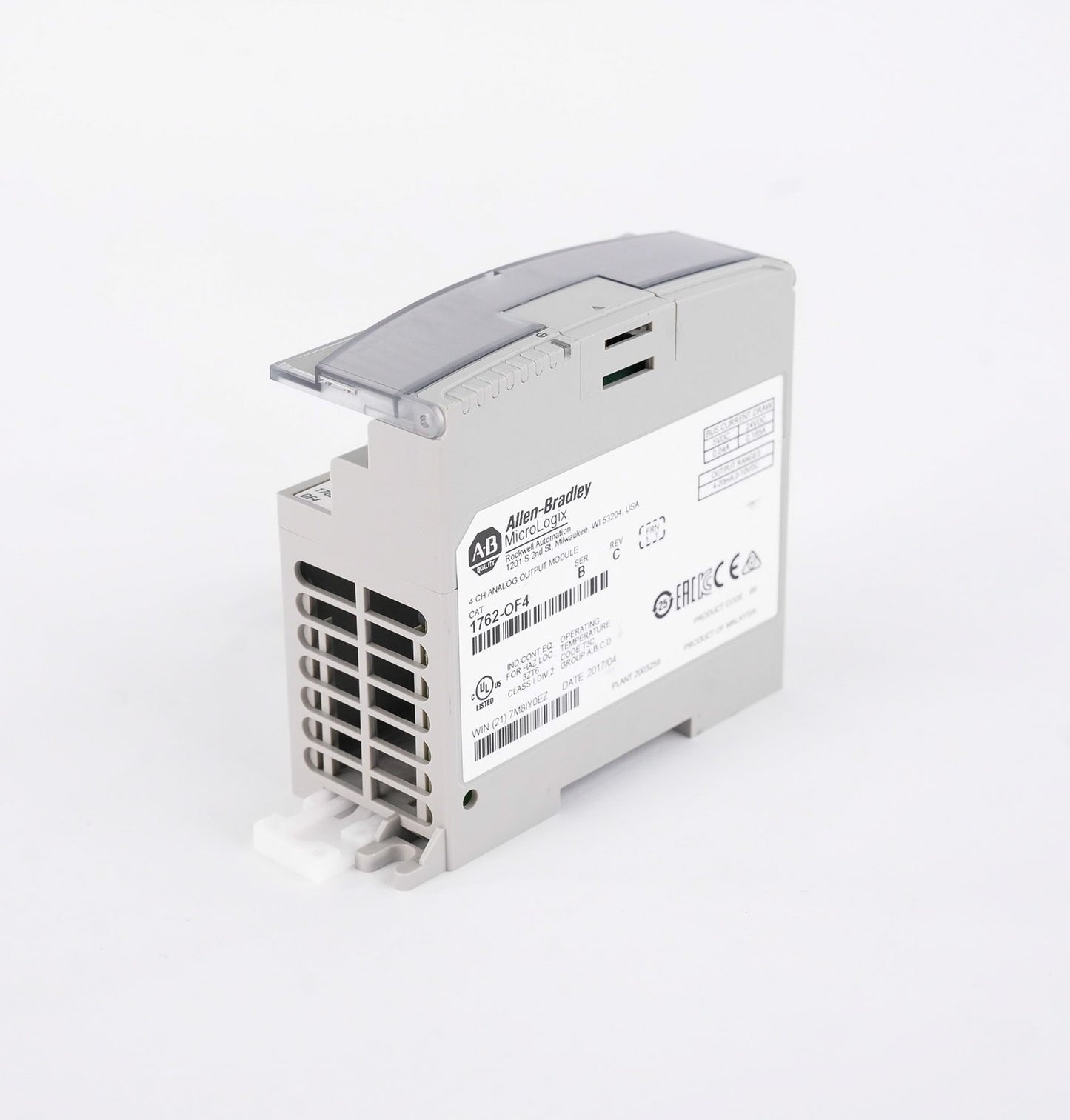 Allen Bradley 1762-OF4 /B MicroLogix 4 Channel Analog Output Module 1762OF4