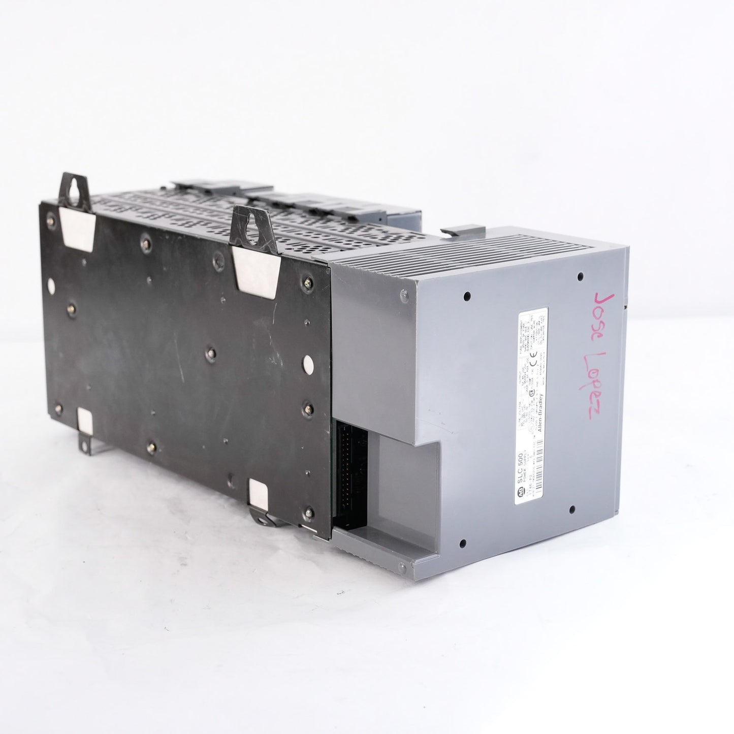 Allen Bradley 1746-P2 /C SLC 500 Power Supply + 1746-A7/B Rack + 4 PLC Modules
