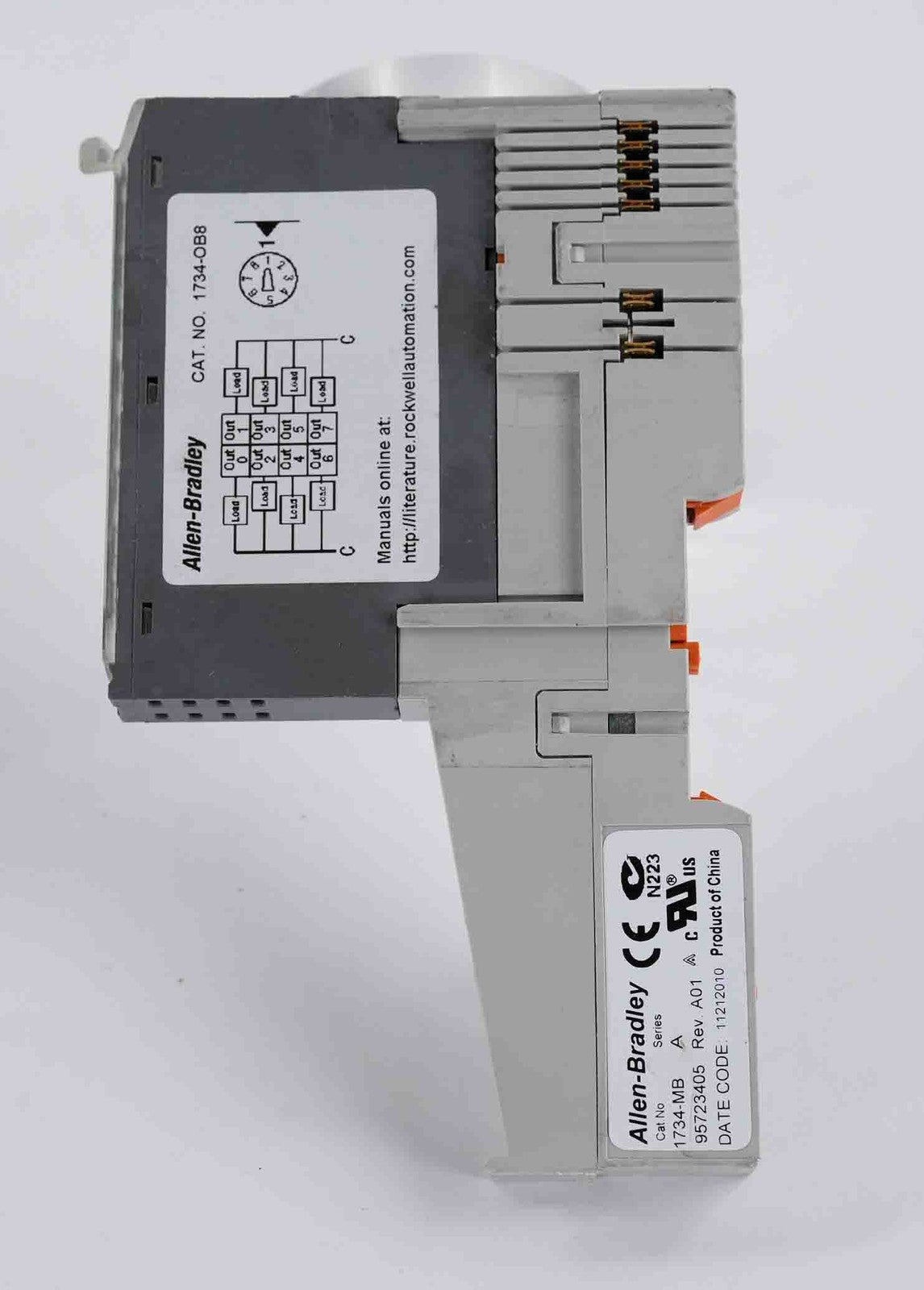 Allen Bradley 1734-0B8 /C Rev. A01 8-Point Digital Output Module 17340B8