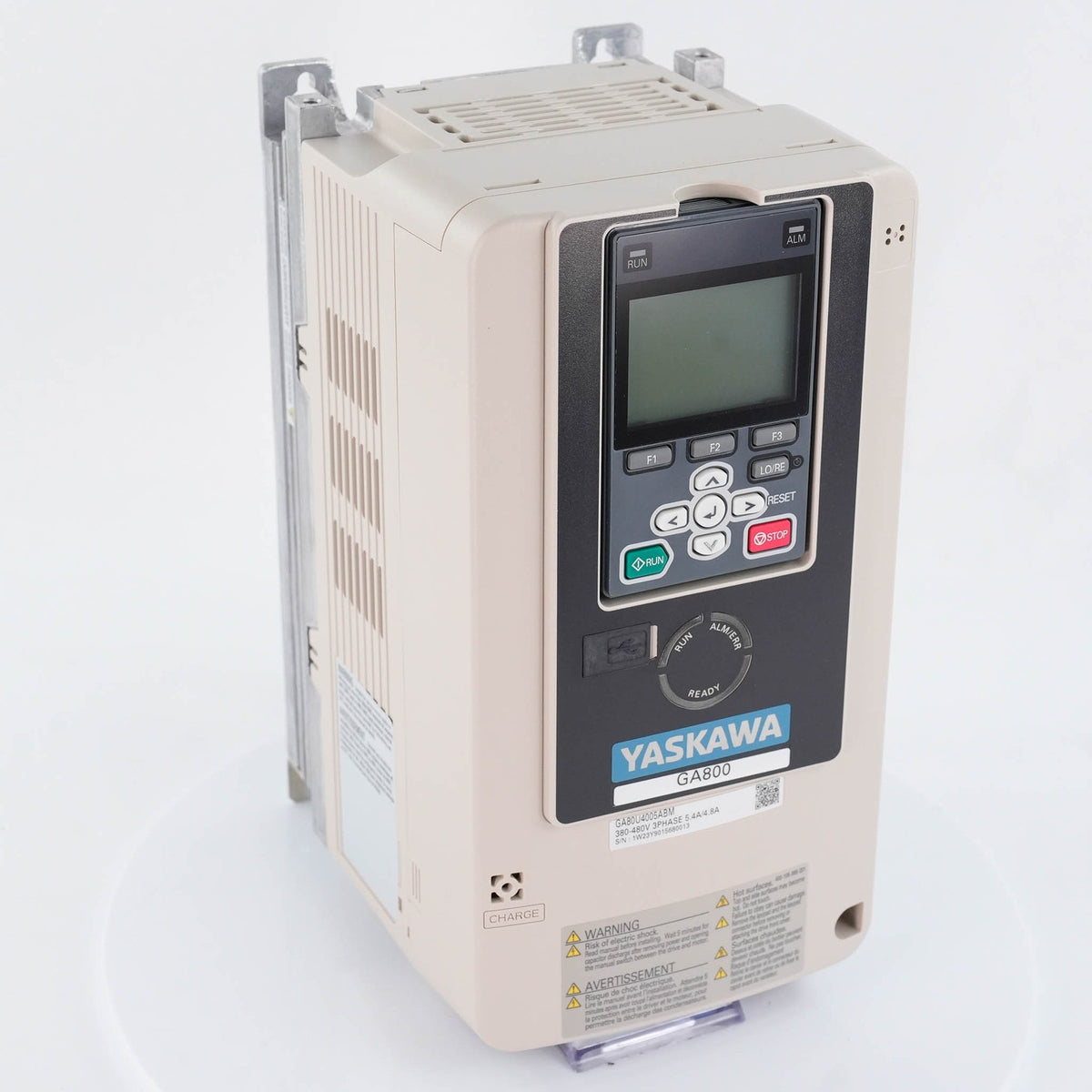 Yaskawa CIPR-GA80U4005ABMA-AAAANA GA800 AC Drive 480V 3PH 5HP 4.8A GA80U4005ABMA