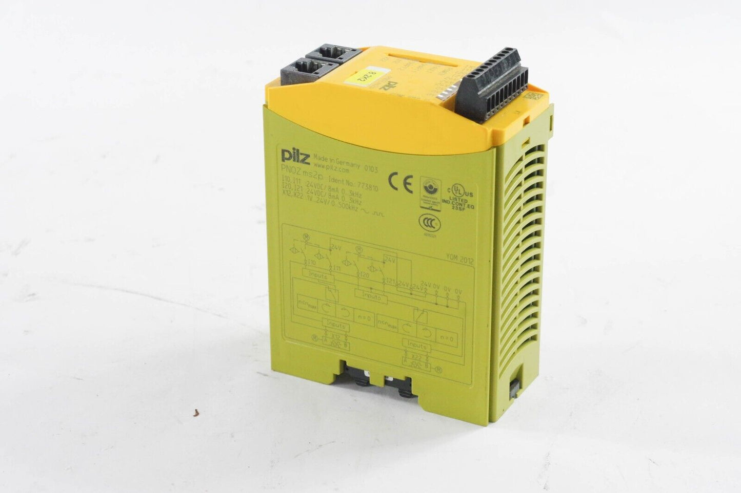 Pilz PNOZ ms2p 773810 Speed Control Module