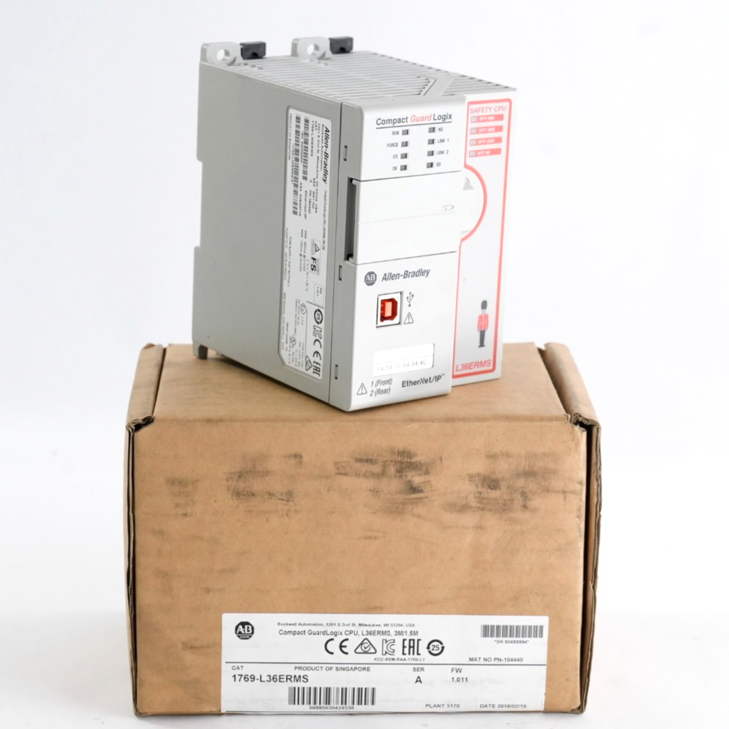 Allen Bradley 1769-L36ERMS Ser A Compact GuardLogix Controller Module - Open Box