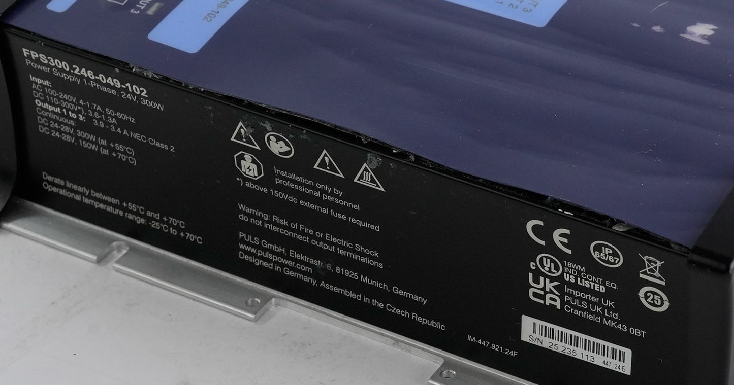 PULS FPS300.246-049-102 Power Supply FPS300246049102