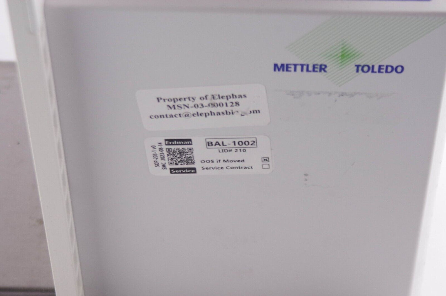 Mettler Toledo XS204 Analytical Balance Laboratory Scale - For Parts or Repair