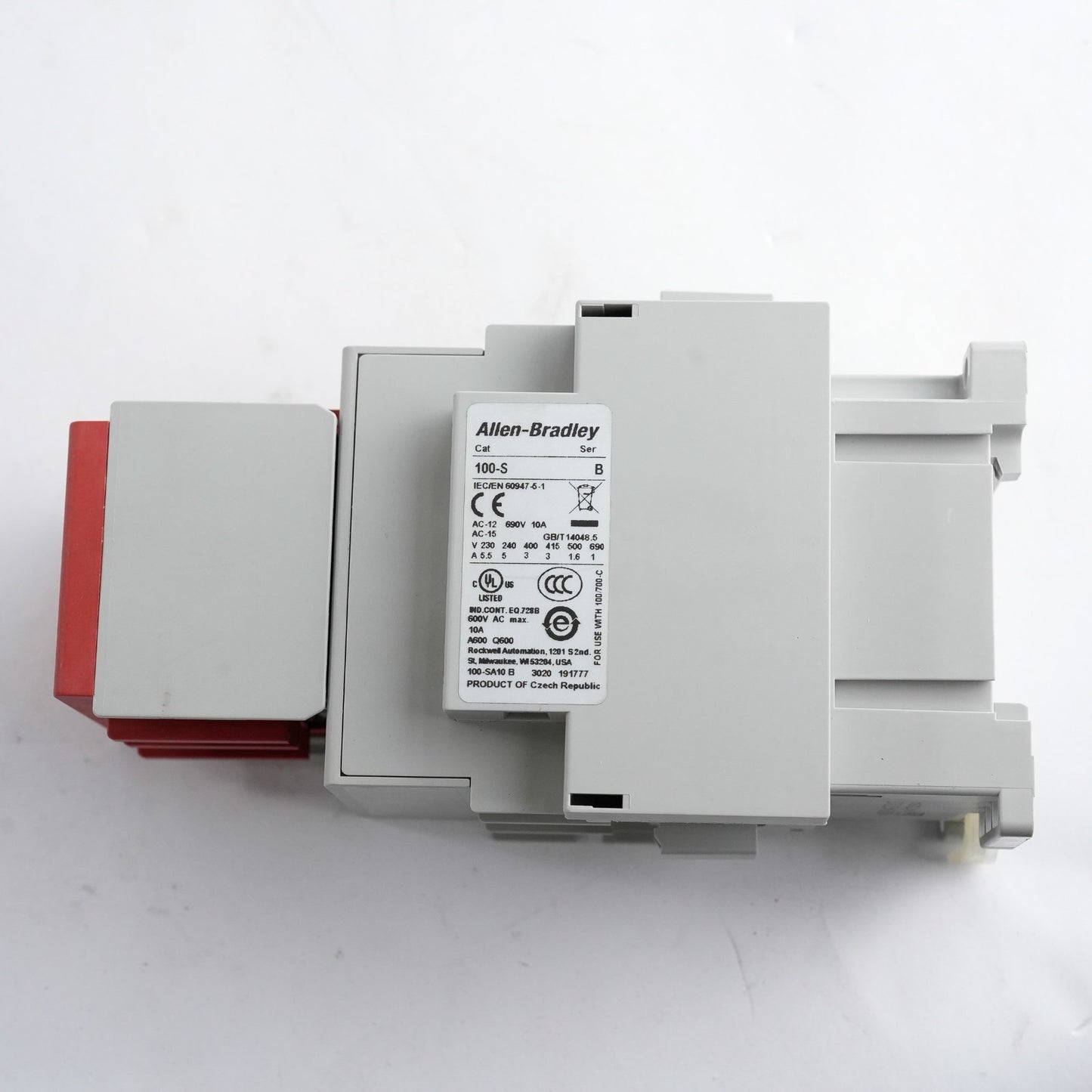 Allen Bradley 100S-C30EJ14BC /C 24VDC Safety Contactor 100-S /B - Open Box