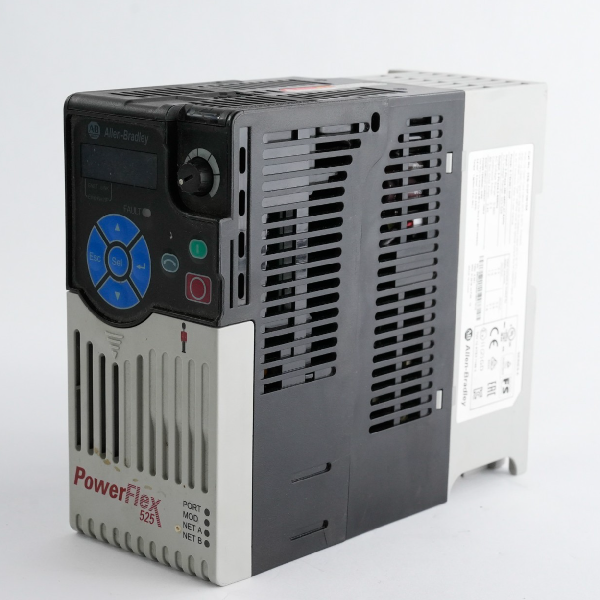 Allen Bradley 25B-D2P3N104 /A PowerFlex 525 Drive 3-Ph 0.75kW 1HP 25BD2P3N104