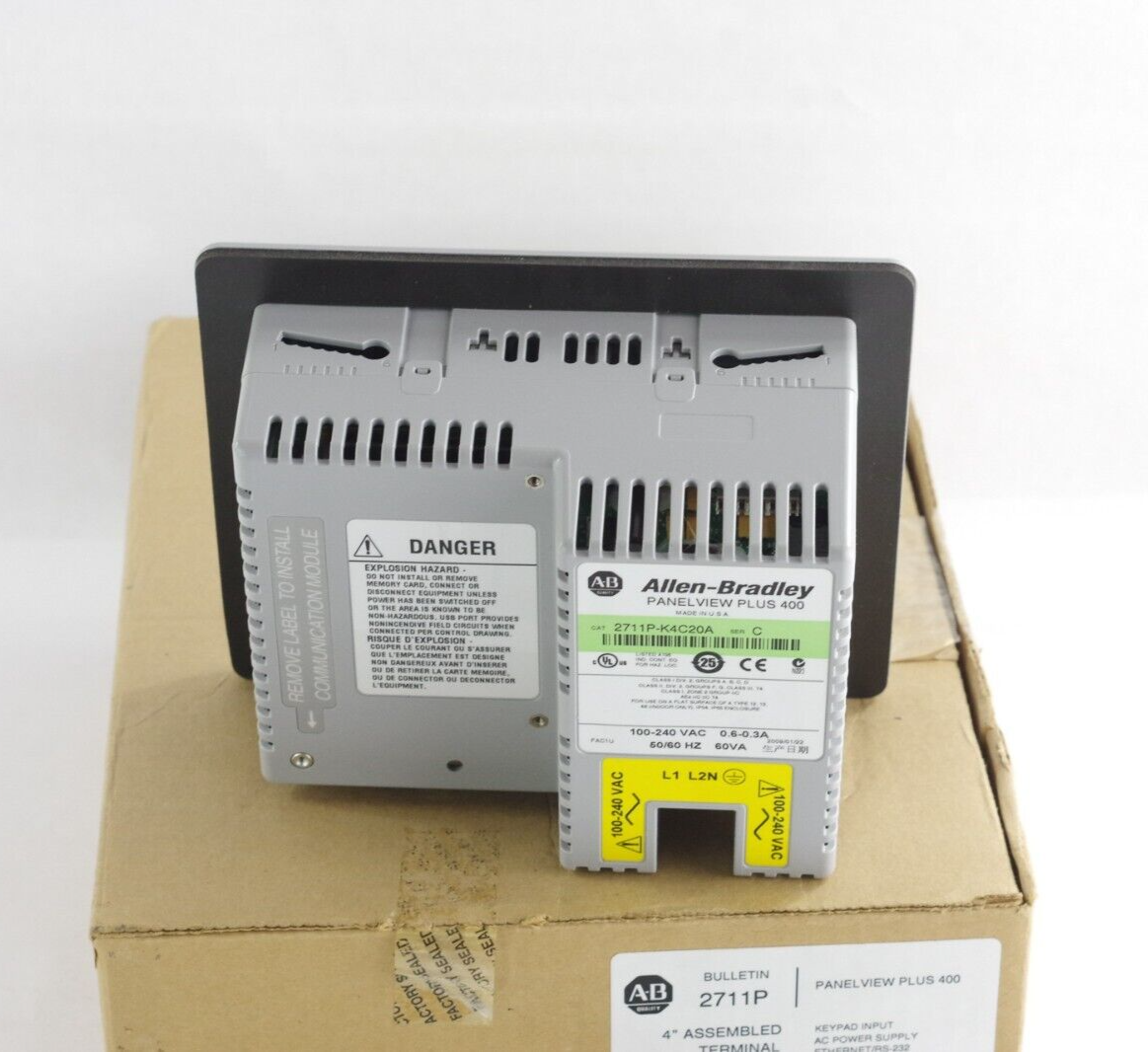 Allen Bradley PanelView Plus 400 2711P-K4C20A Ser C Color