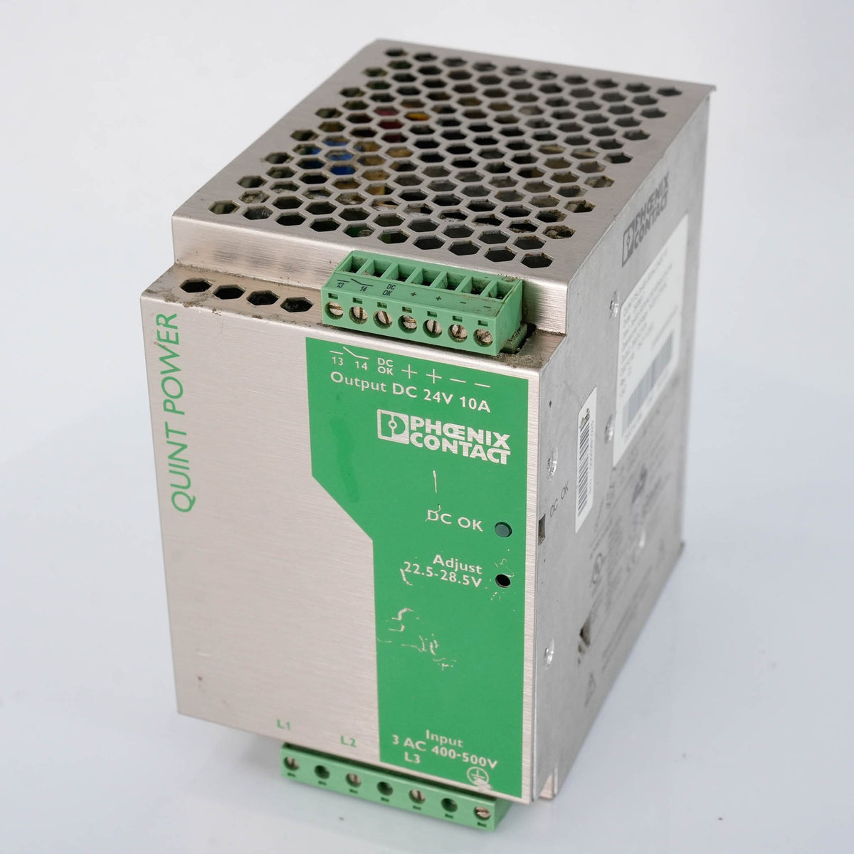 PHOENIX CONTACT QUINT-PS-3x400-500AC/24DC/10 Power Supply 24V 10A 2938604 24VDC