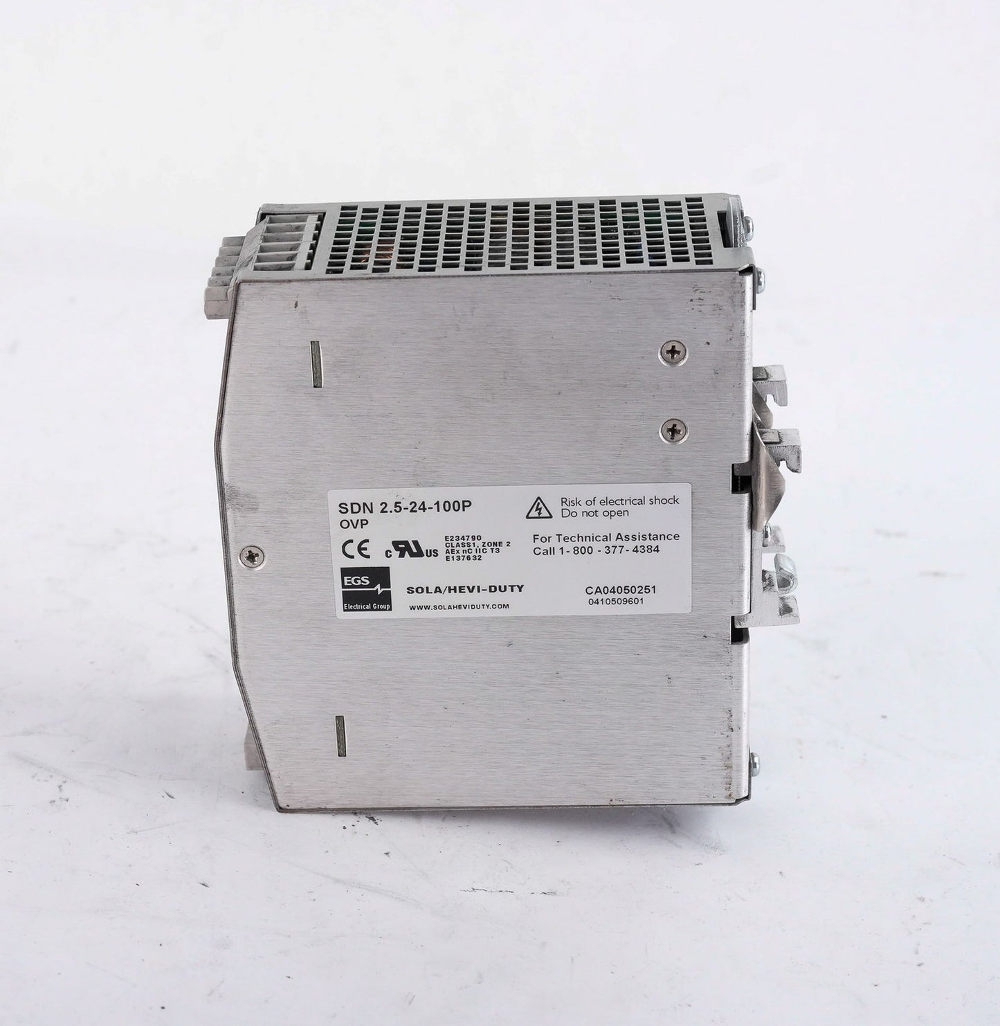 Sola SDN 2.5-24-100P Power Supply 24VDC / 2.5A 2524100P