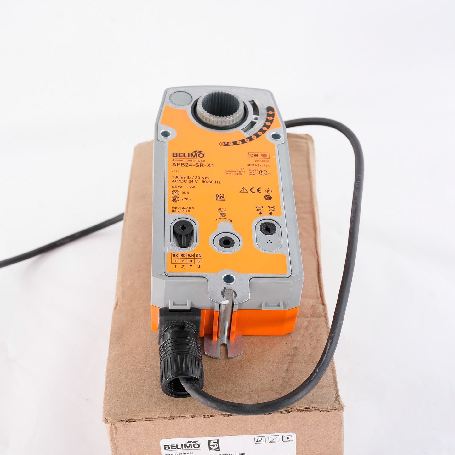 Belimo AFB24-SR Spring Return Proportinal Damper Actuator AFB24SR - Open Box