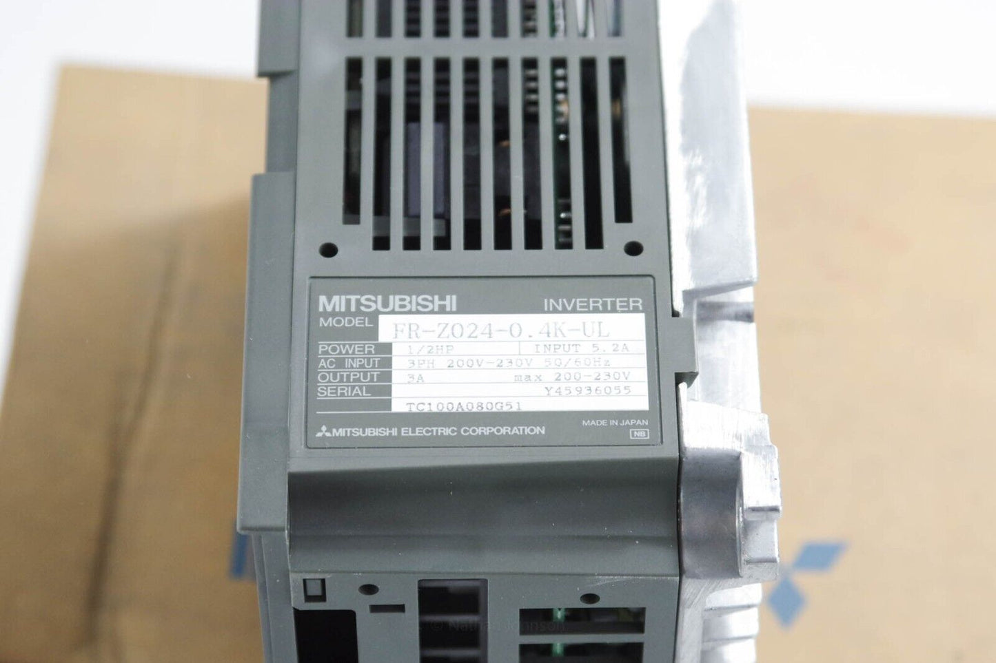 Mitsubishi Electric FR-Z024-0.4K-UL FREQROL Inverter / FRZ0240.4KUL