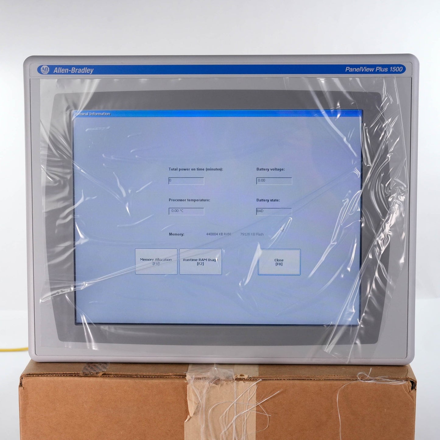 Allen Bradley 2711P-T15C4D8 Ser A PanelView Plus 6 1500 2711PT15C4D8 Open Box